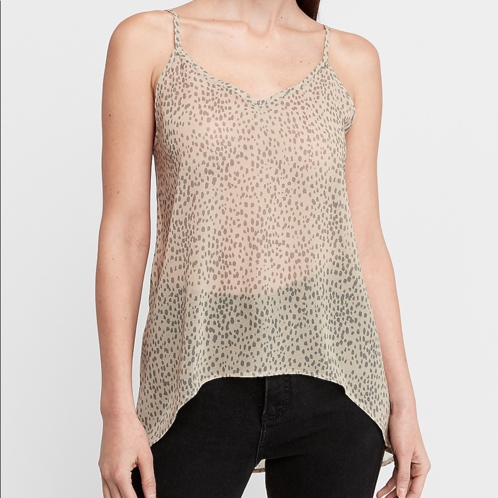 Express Leopard Tanktop